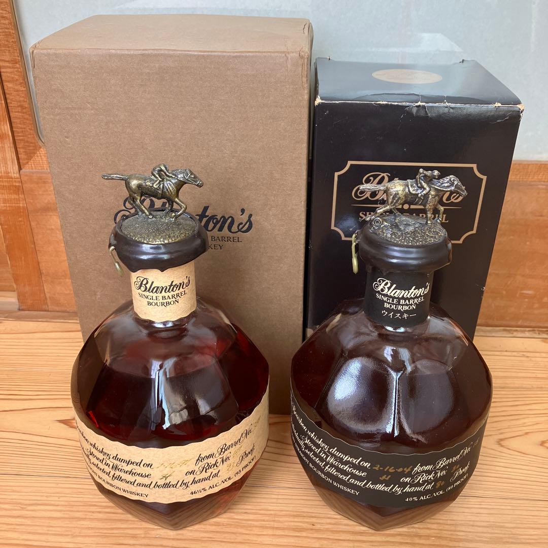 Blanton’s ブラントン バーボン 1997年，ブラック 2004年セット