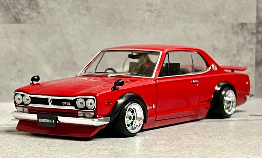 国産名車 1/24 スカイライン GT-R ハコスカ カスタム 旧車 ミニカー