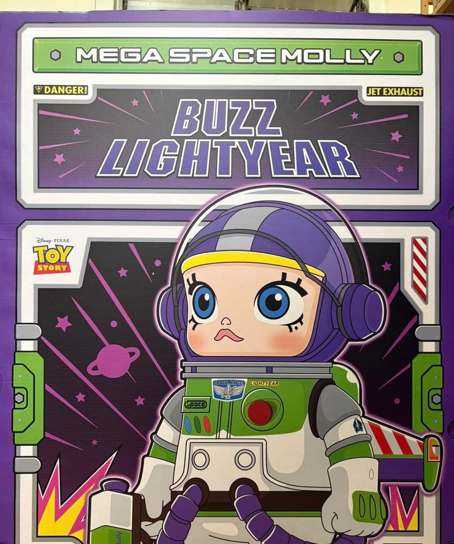 ポップマート Space Molly 400% Buzz Lightyear