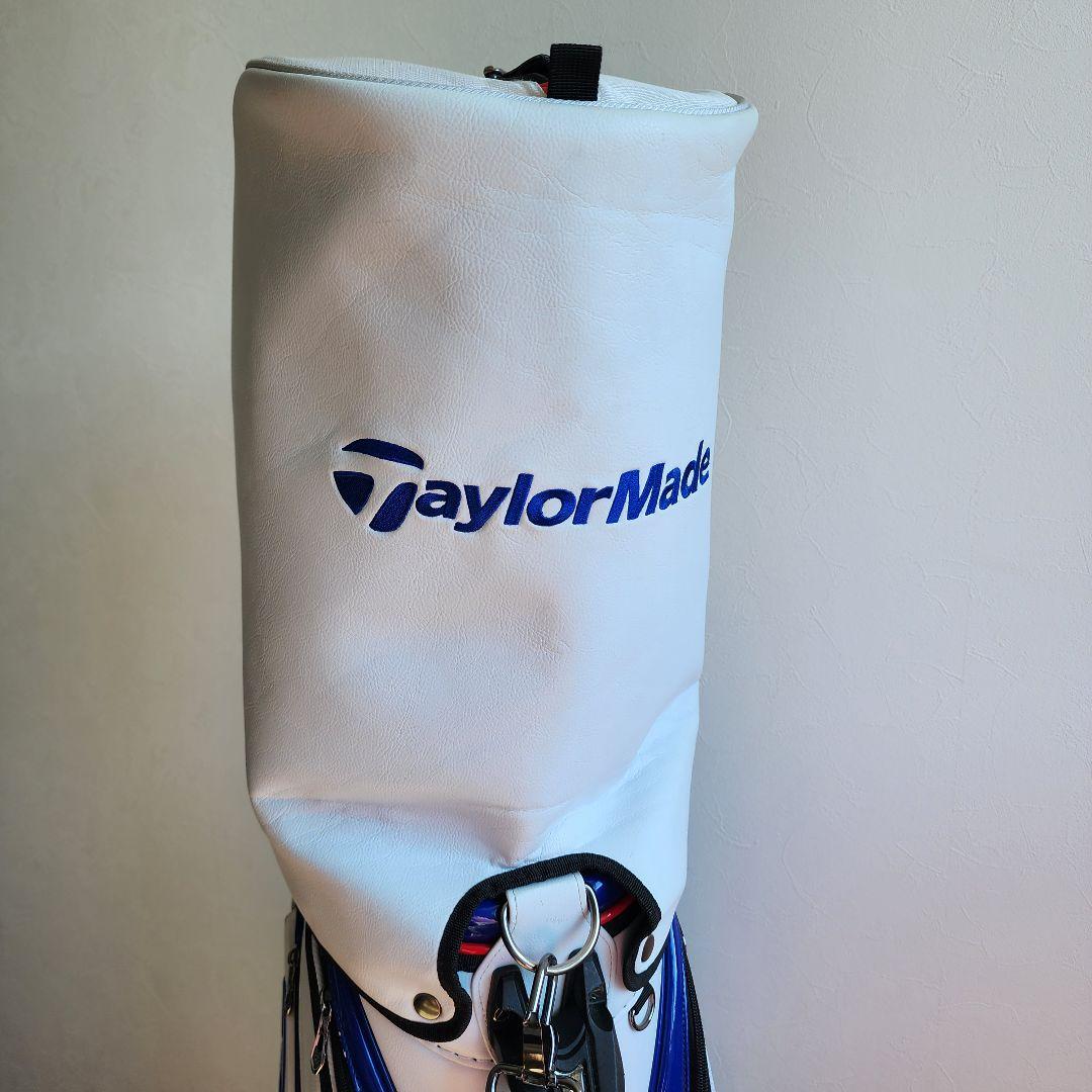 TaylorMade テーラーメイド キャディバッグ ホワイト/ブルー/レッド