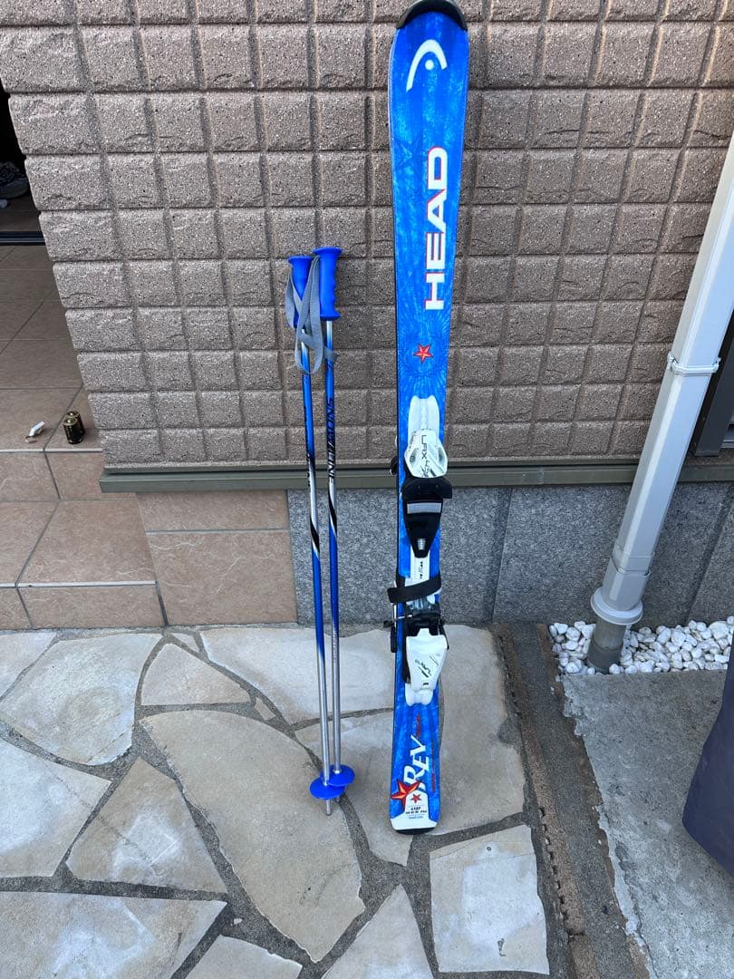 HEAD スキー板とストック　お子様セット（値下げ可）