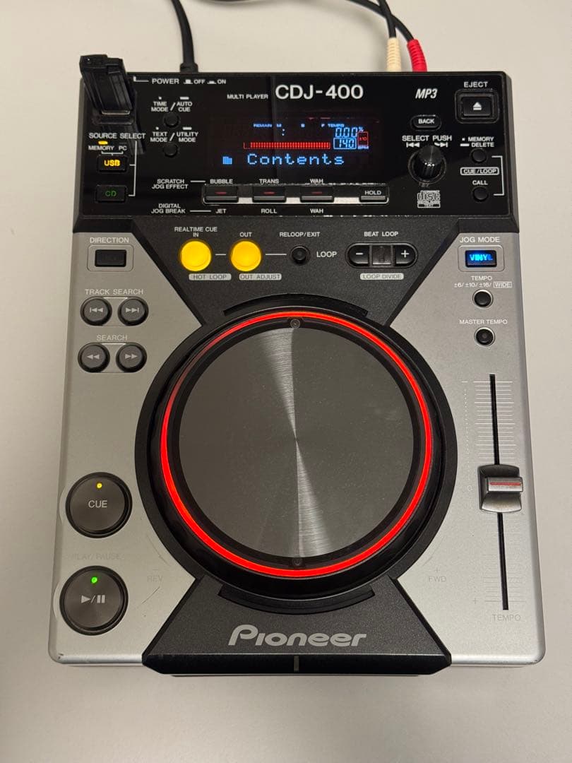 【ジャンク品】Pioneer CDJ-400