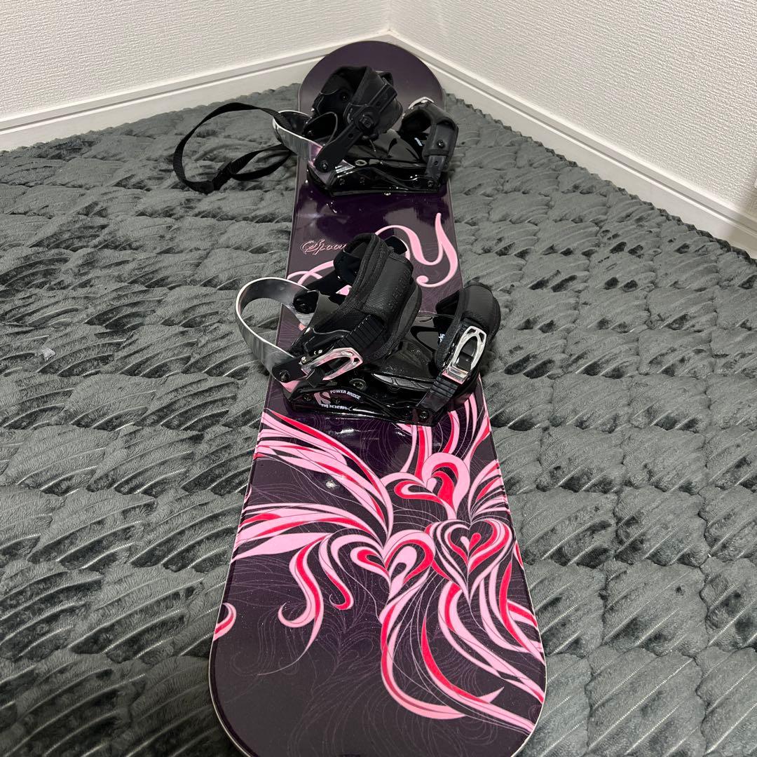 ◆美品◆spoon fly 137 ビンディング セット スノーボード
