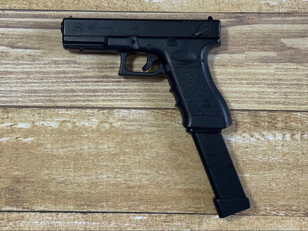 東京マルイ 電動ハンドガン GLOCK18C　フルセット　100連ロングマガジン