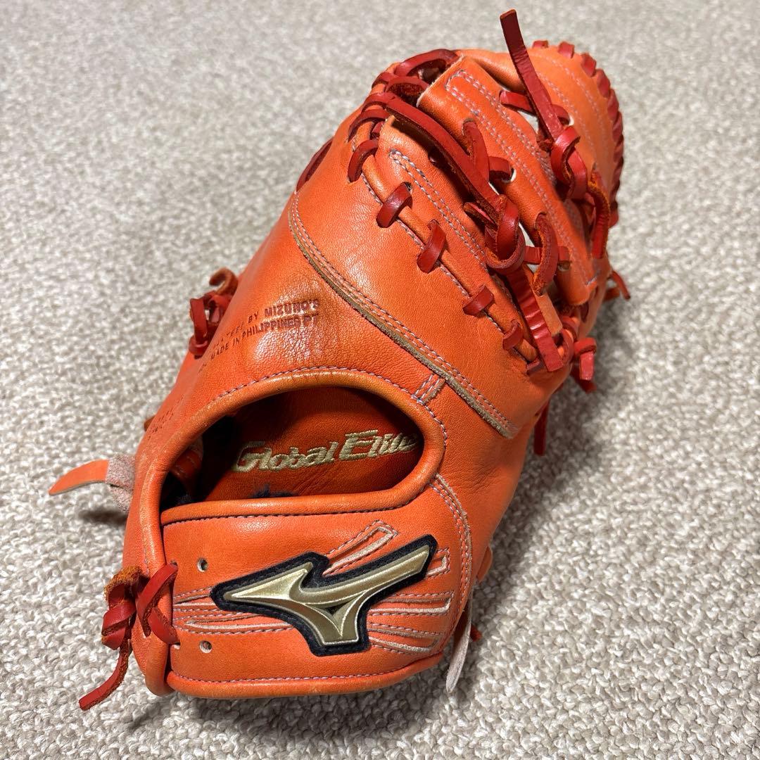 軟式用ミズノグローバルエリートファーストミット (阿部慎之助モデル)