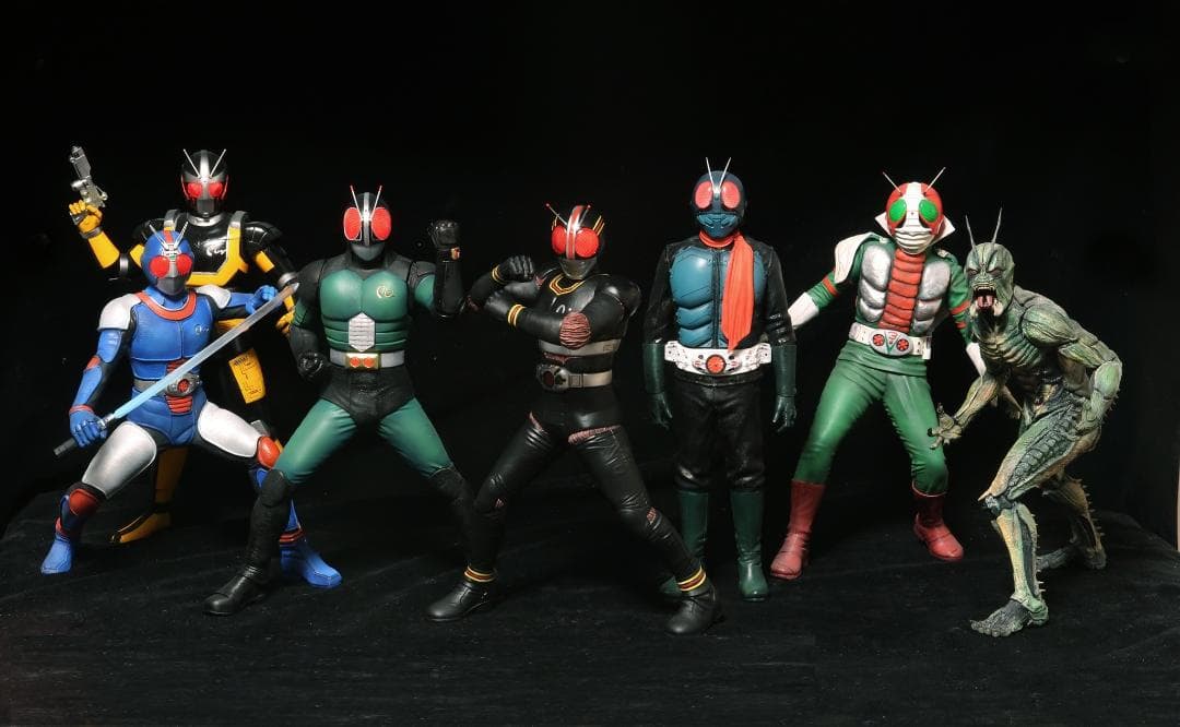 1/6 仮面ライダー ブラック（未組み立て未塗装） ガレージキット Black