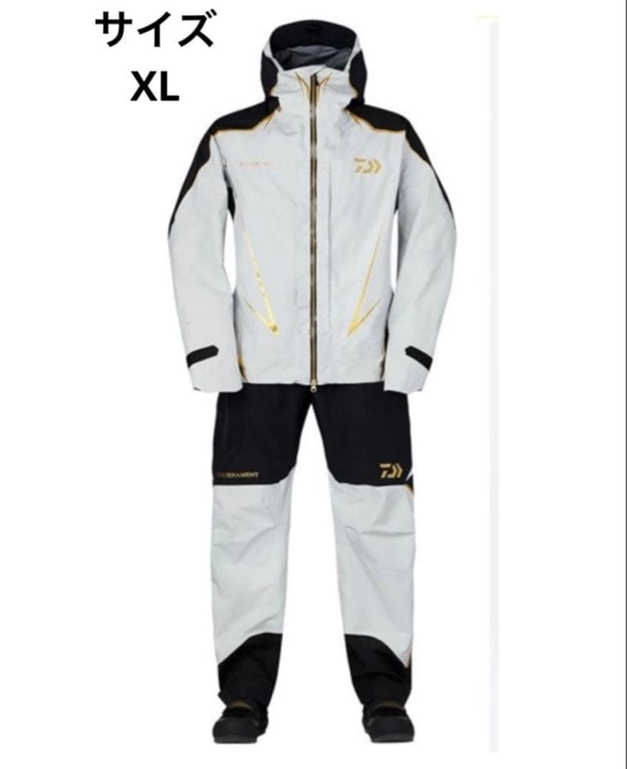 未使用　ダイワ　トーナメント　ゴアテックスレインウエア　XL DR-1023T