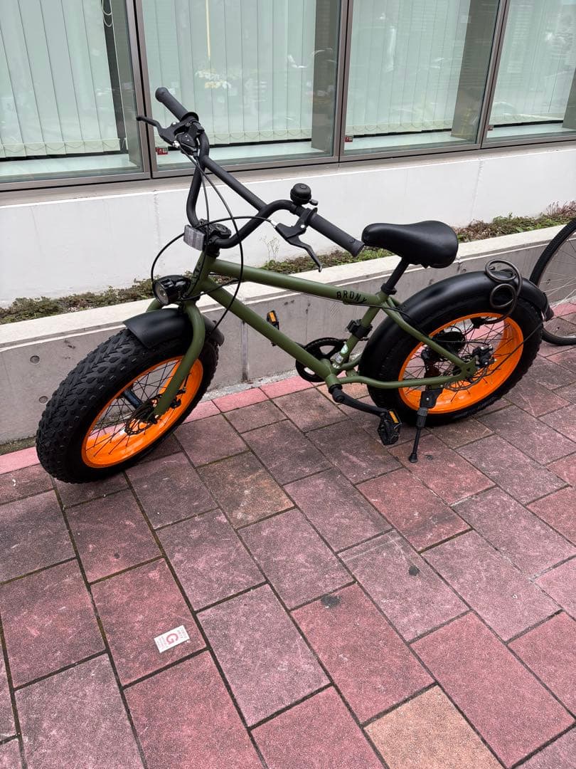 BRONX 20インチ　ファットバイク　7段変速ギア