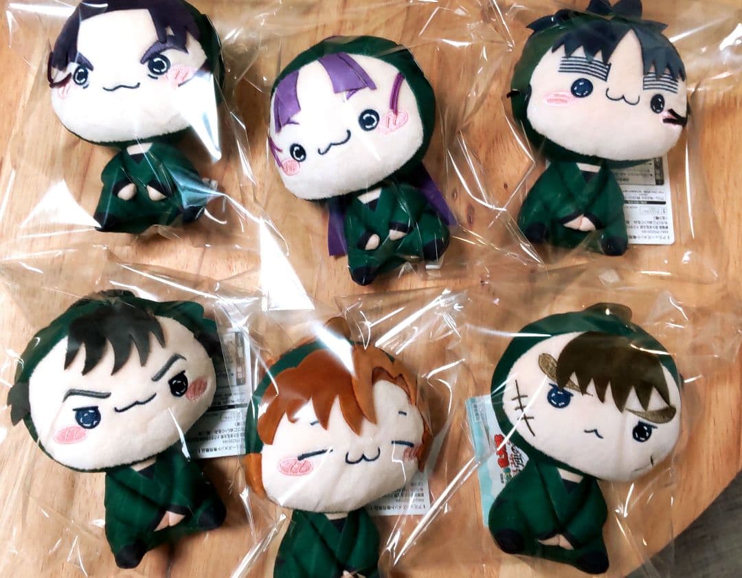 忍たま乱太郎　ドクタケ忍者隊最強の軍師　もちぴこぬいぐるみ　6年生 六年セット