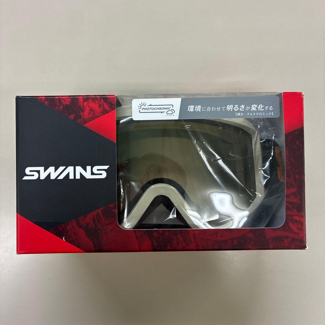 新品未使用 SWANS スワンズ ゴーグル 調光レンズ