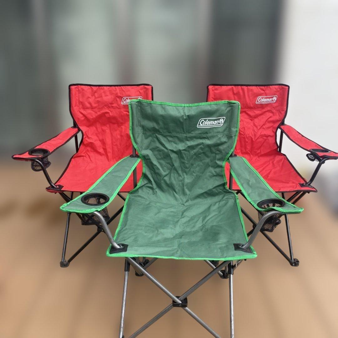 Coleman 折りたたみチェア　3個セット