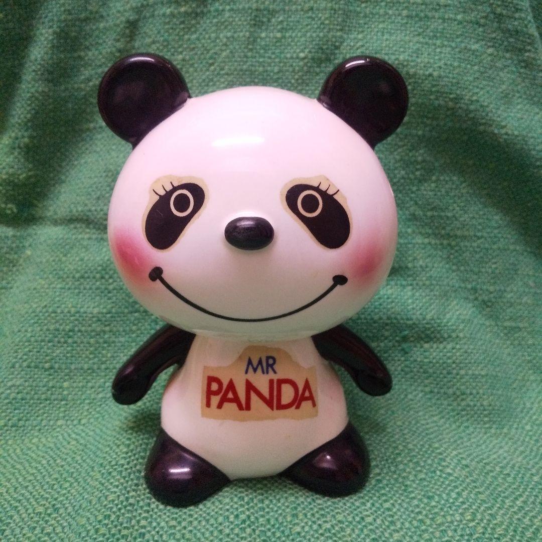 ルネパンダ 内藤ルネ 貯金箱 ミスターパンダ 昭和レトロ