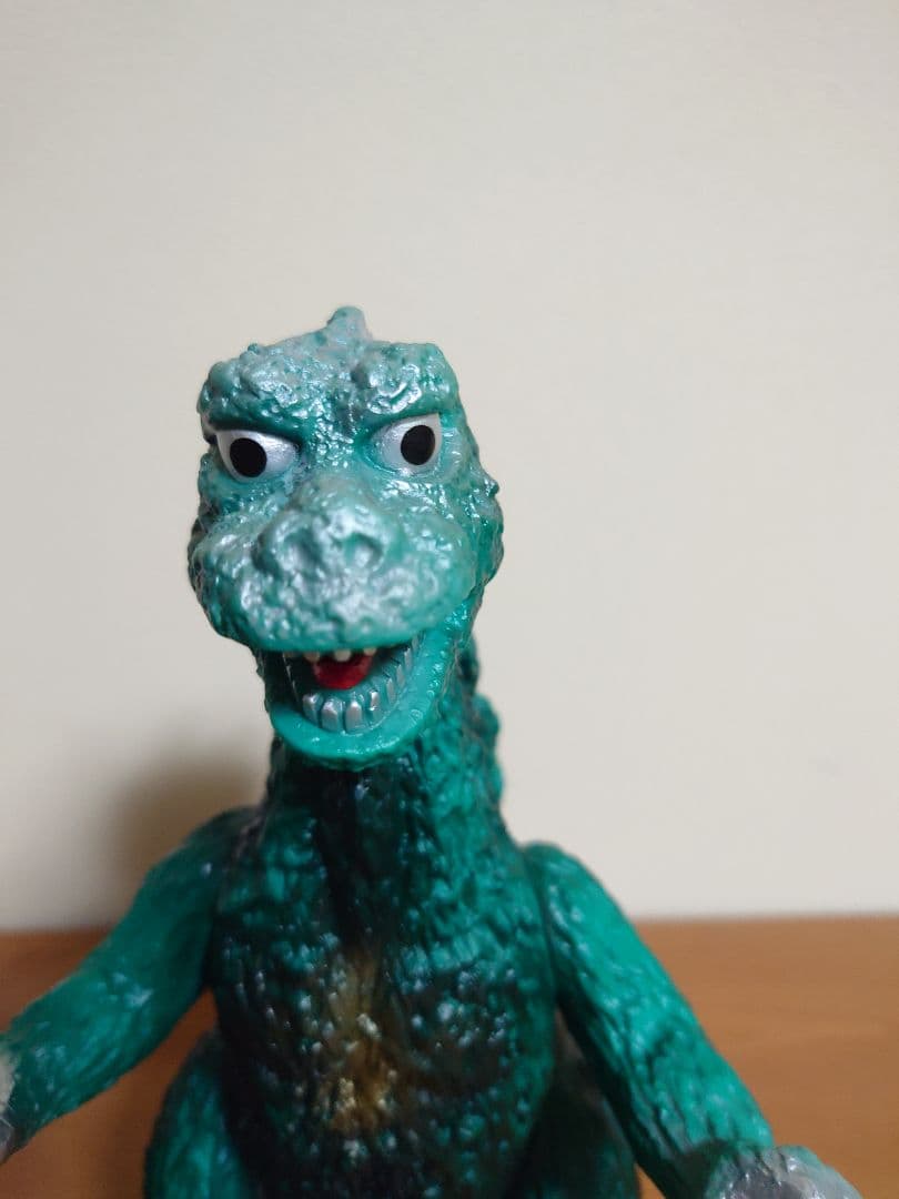 復刻版　ポピー　ゴジラ　グレートザウルス　ソフビ　東宝