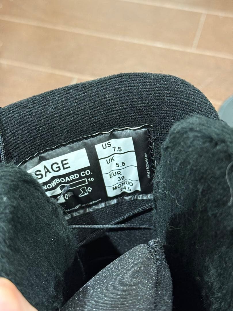 RIDE SAGE スノーボード ブーツ レディース 24.5cm