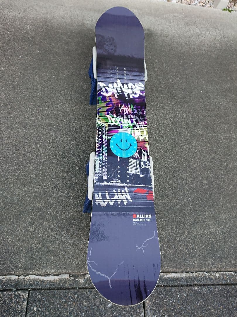 ALLIAN DAMAGE 150 スノーボード