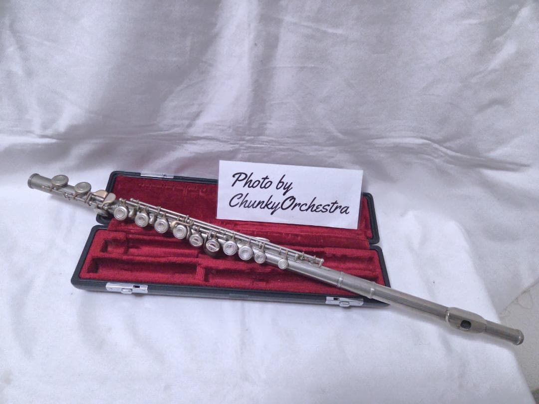 YAMAHA YFL-211 フルート 銀メッキ 日本製 Eメカ付き #3030