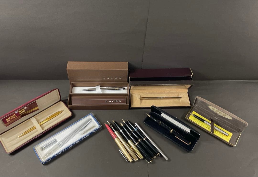 モンブラン Cross 万年筆 ボールペンまとめ売り 11本