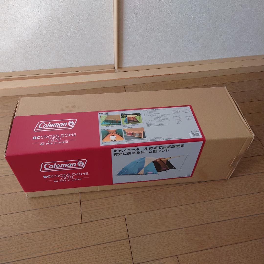 Coleman テント BCクロスドーム 270 グリーン 4～5人用