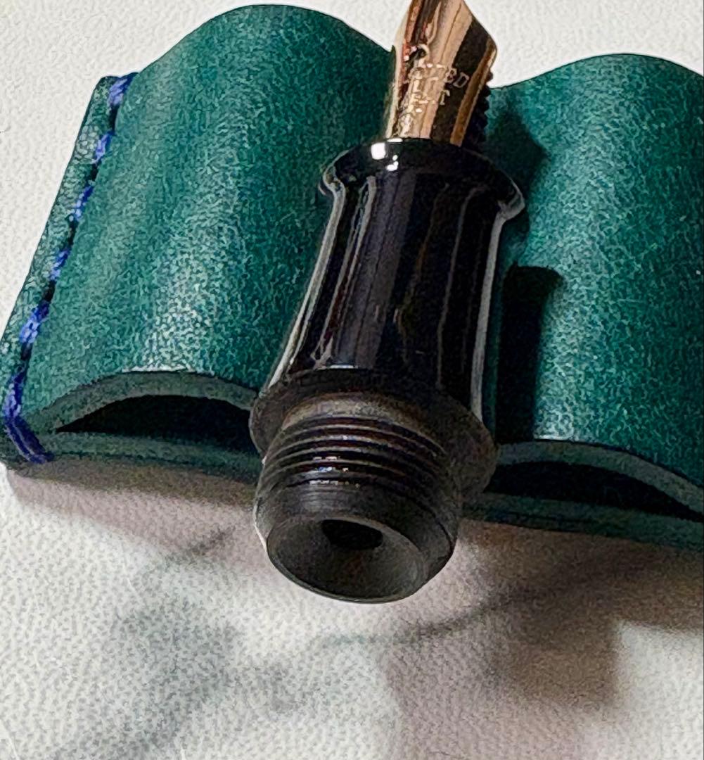 酒井栄助　手造り万年筆　14k