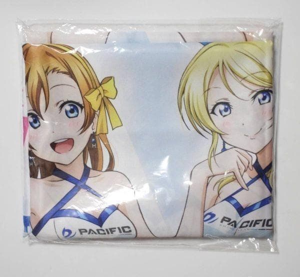 ラブライブ×レーシングチーム メンバー9人 特大 ビッグマルチクロス 布ポスター