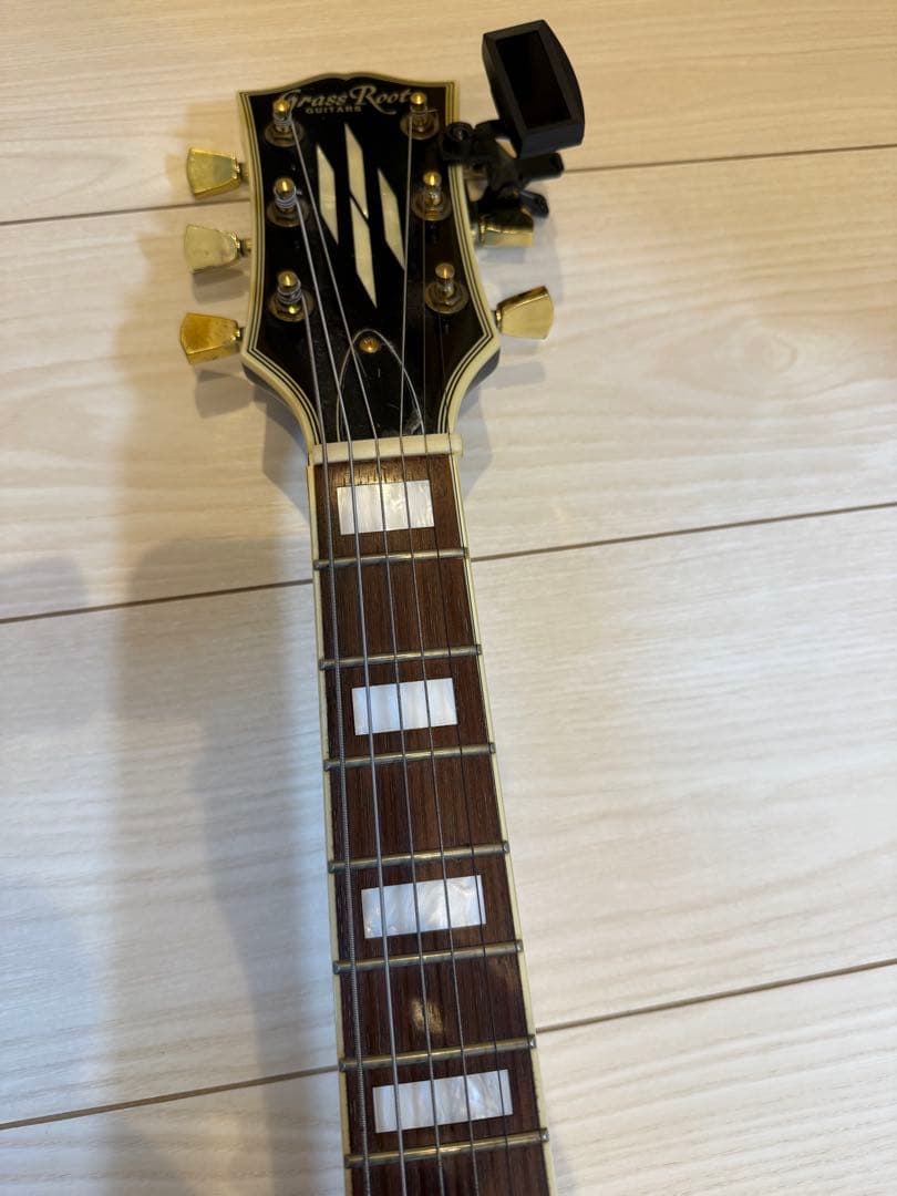 ミニギター エレアコ GrassRoots G-SAC-MINI ブラック