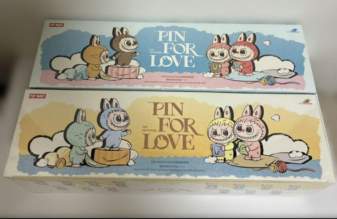 ラブブ THE MONSTER PIN FOR LOVE アソート 2箱セット