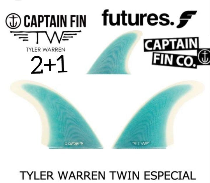 新品　キャプテンフィン　ツインスタビ　タイラーウォーレン