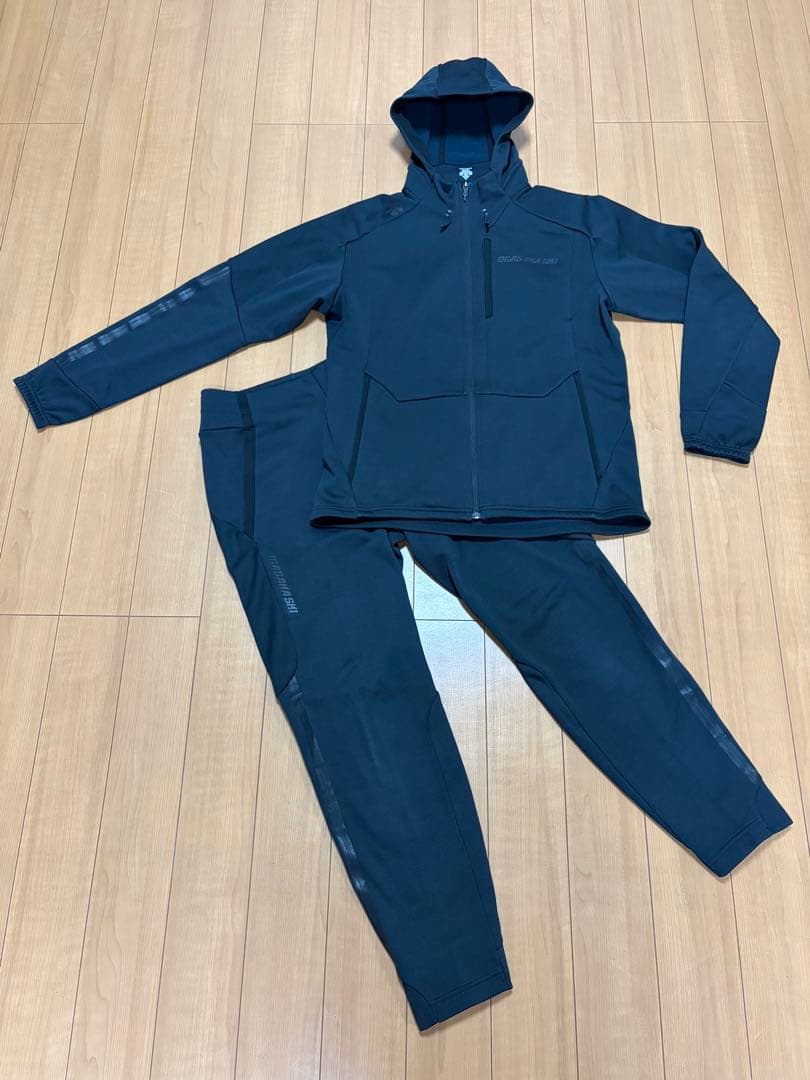 【レア】オガサカチーム　デサント　スウェット上下　Ｌサイズ　ジャージ