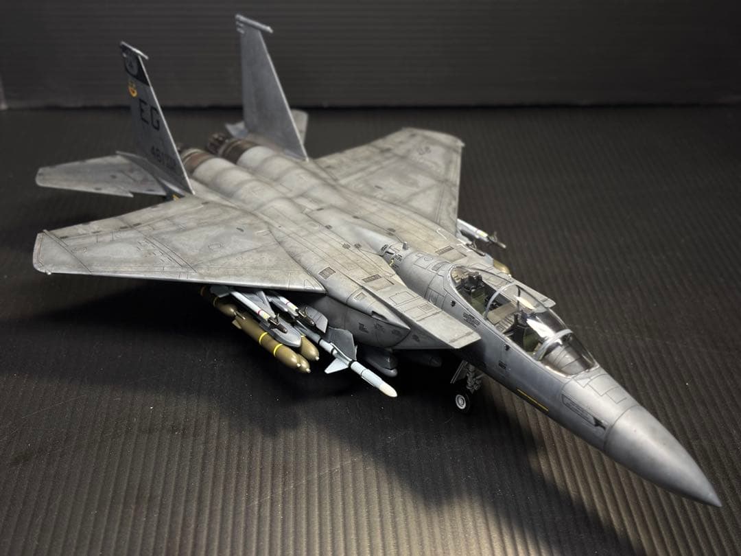 F15E ストライクイーグル(デモ機仕様) 1/72 プラモデル完成作品