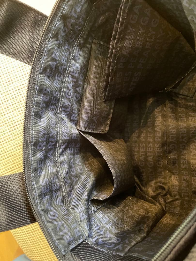 【超美品】PEARLY GATES パーリーゲイツ カートバッグ ブラック