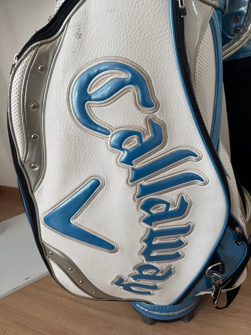 キャロウェイ　キャディバック　ブルー　ホワイト　LEGACY RAZR