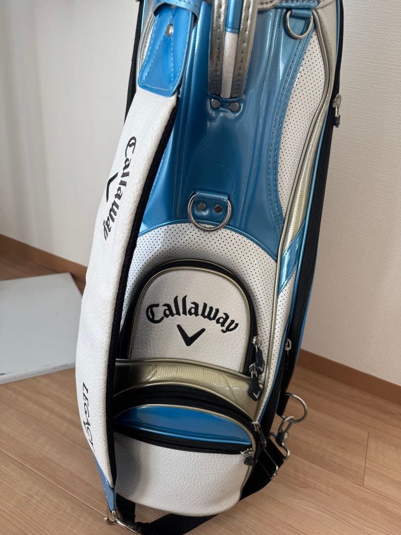 キャロウェイ　キャディバック　ブルー　ホワイト　LEGACY RAZR