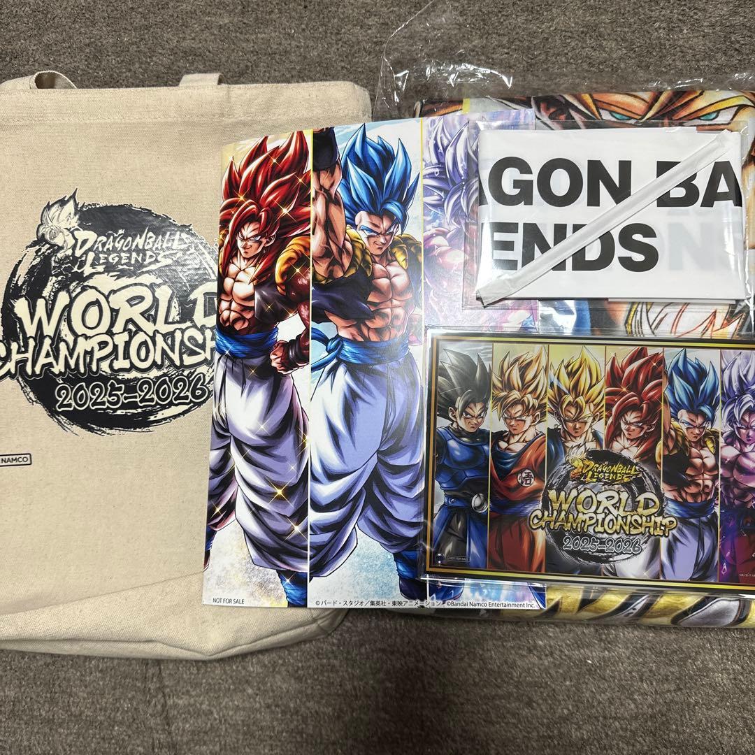 ドラゴンボールレジェンズ 世界大会 観覧記念品セット