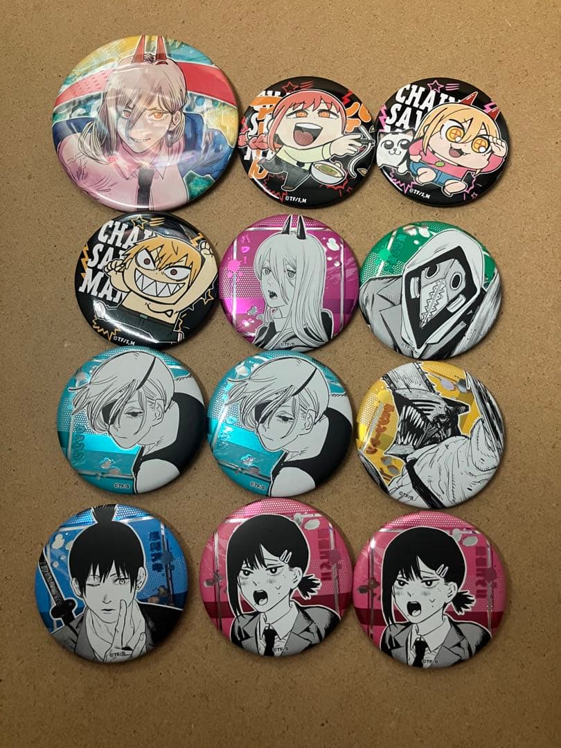 チェンソーマン　デコレクション　ぶくぶ　缶バッジ　アニメイト限定