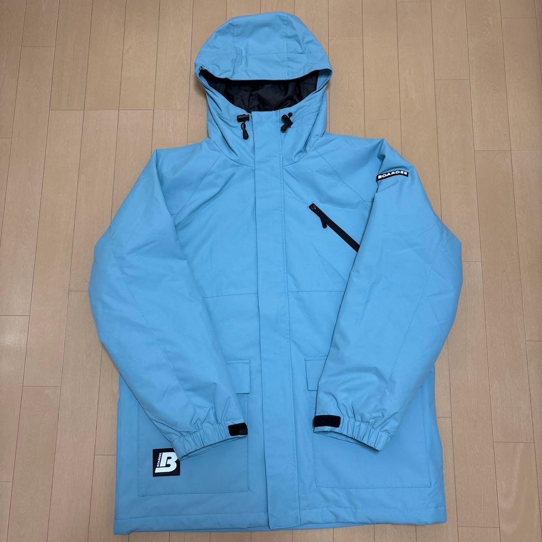 BOARDEE スノボウェア ジャケット ブルー Mサイズ 上のみ