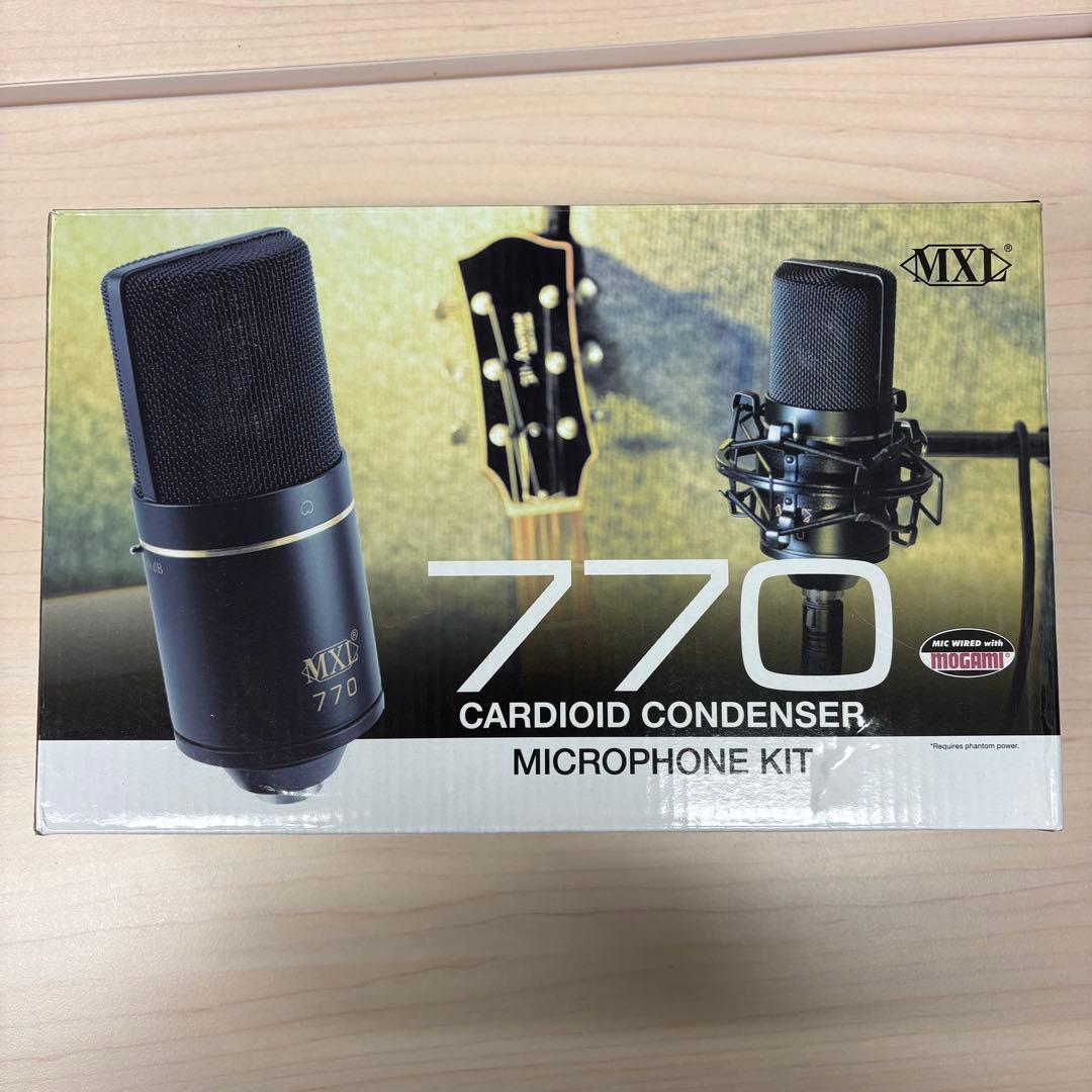 MXL 770 コンデンサーマイクキット