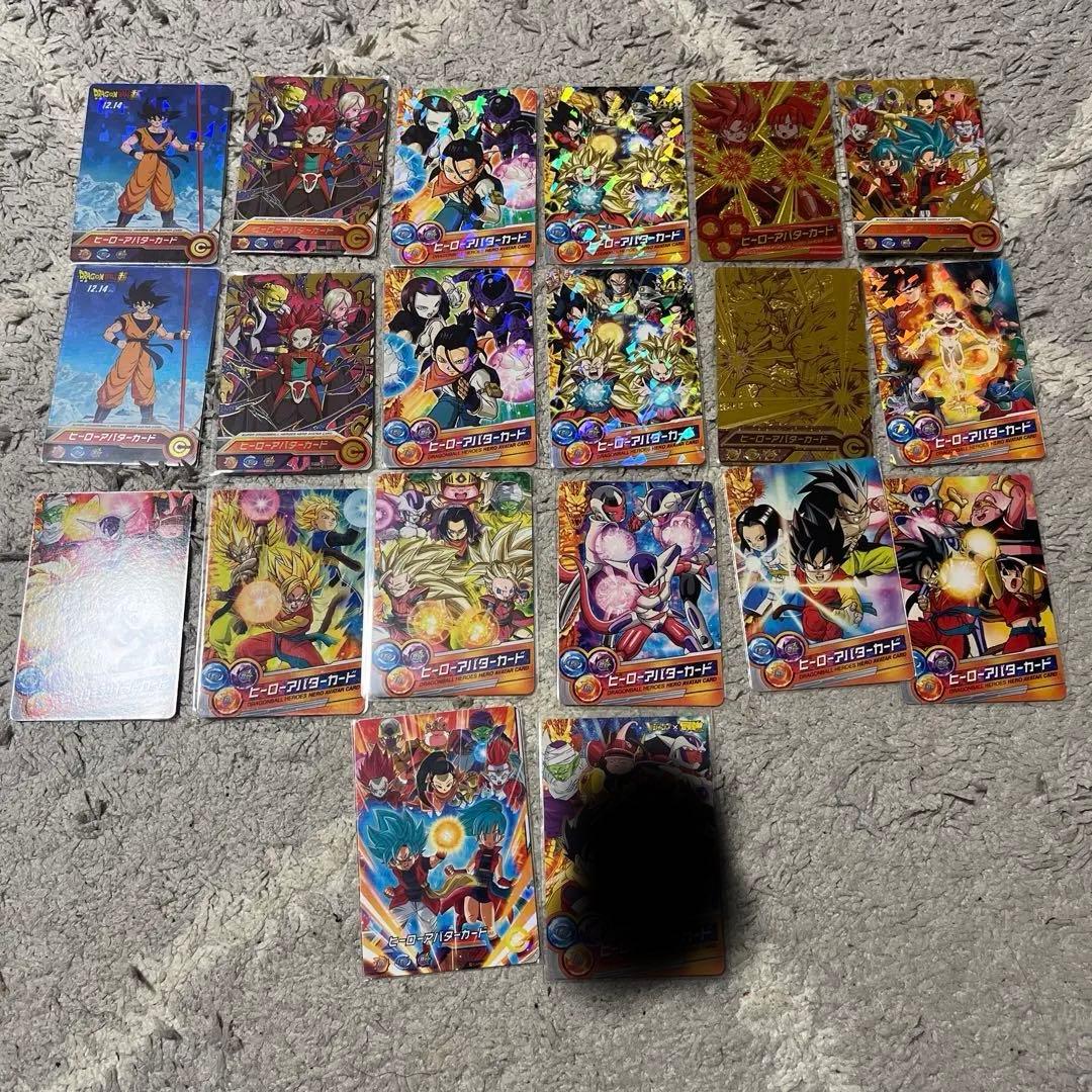 ドラゴンボールヒーローズ　ヒーローアバターカード　個別売り⚪︎ 値段交渉⚪︎