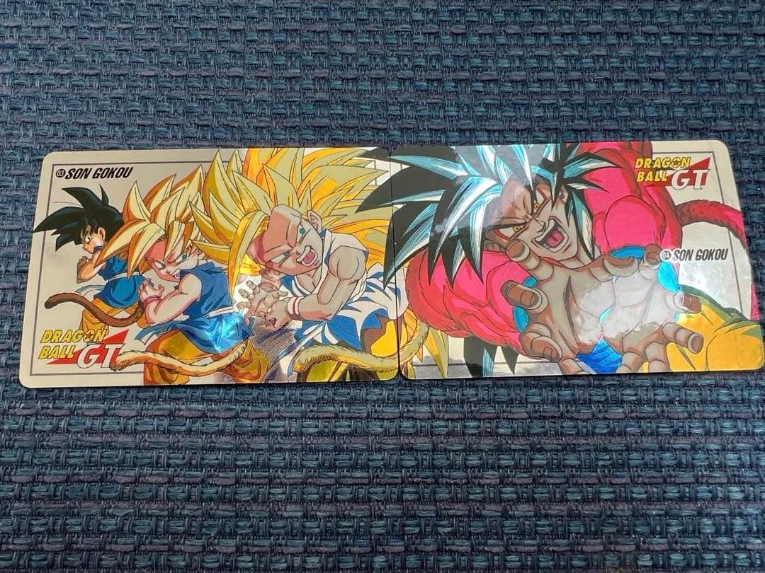 ドラゴンボールカードダス　孫悟空3枚【当時品】