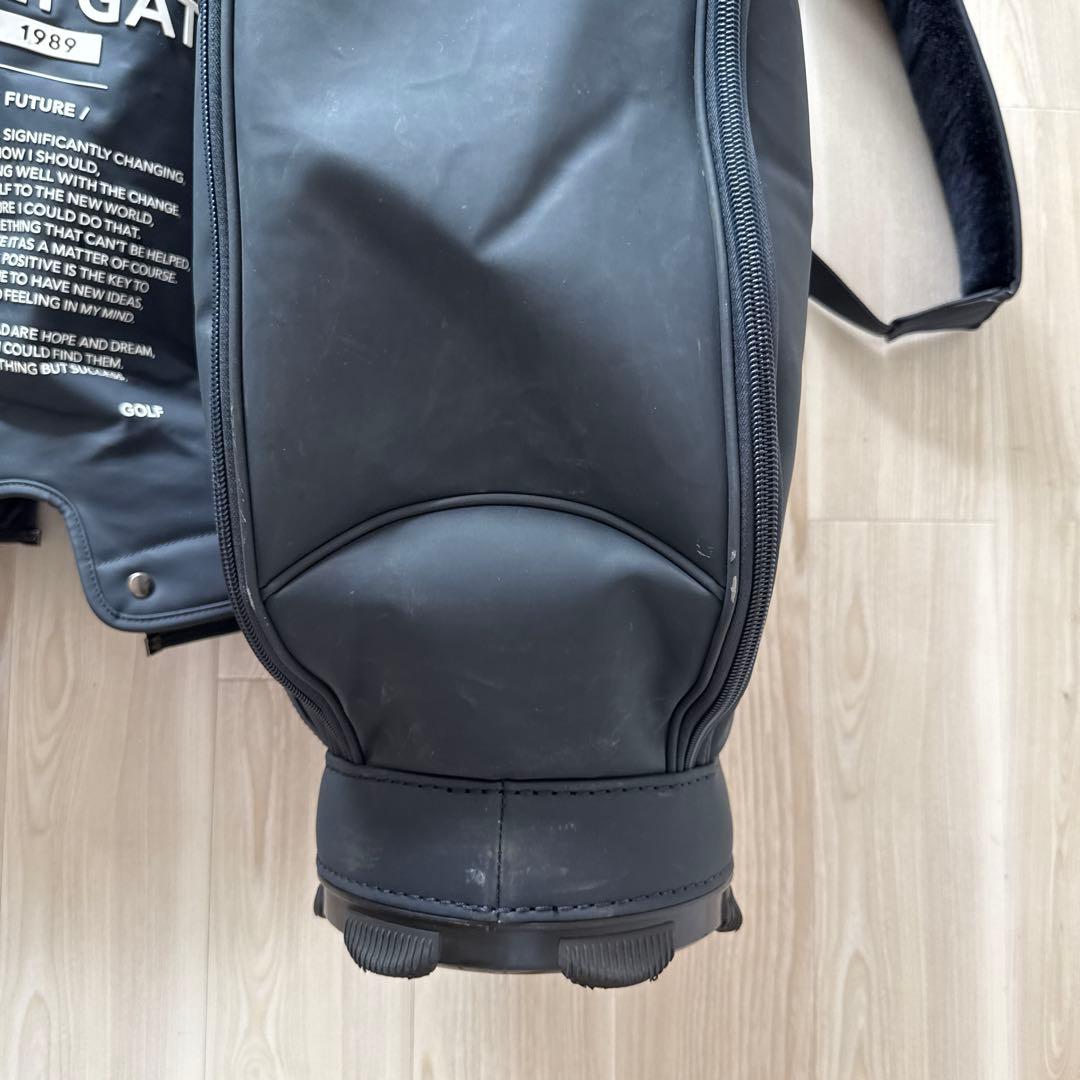 パーリーゲイツ　キャディバッグ　　トーナメントモデル　黒　ブラック