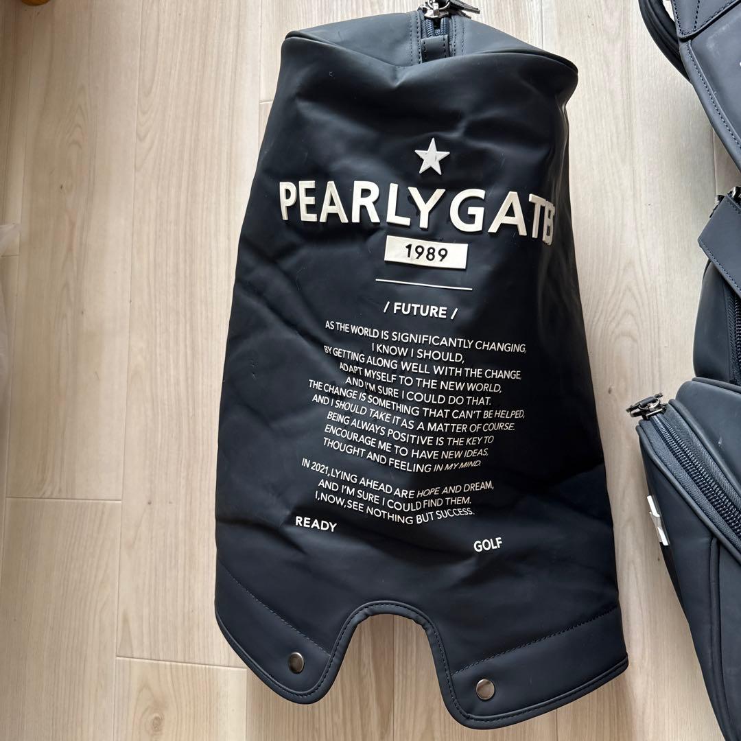 パーリーゲイツ　キャディバッグ　　トーナメントモデル　黒　ブラック