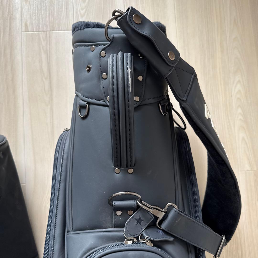 パーリーゲイツ　キャディバッグ　　トーナメントモデル　黒　ブラック