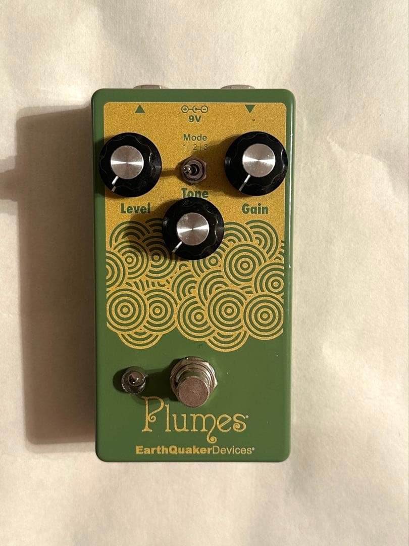 【未使用】EarthQuaker Devices Plumes 箱付き