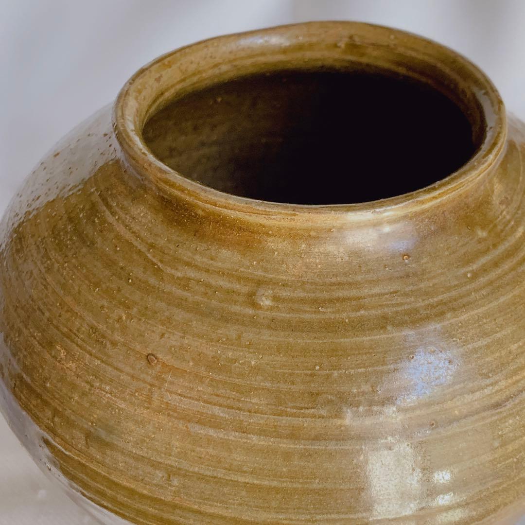 李朝　高麗　壺　骨董品　アンティーク　青磁　朝鮮　韓国