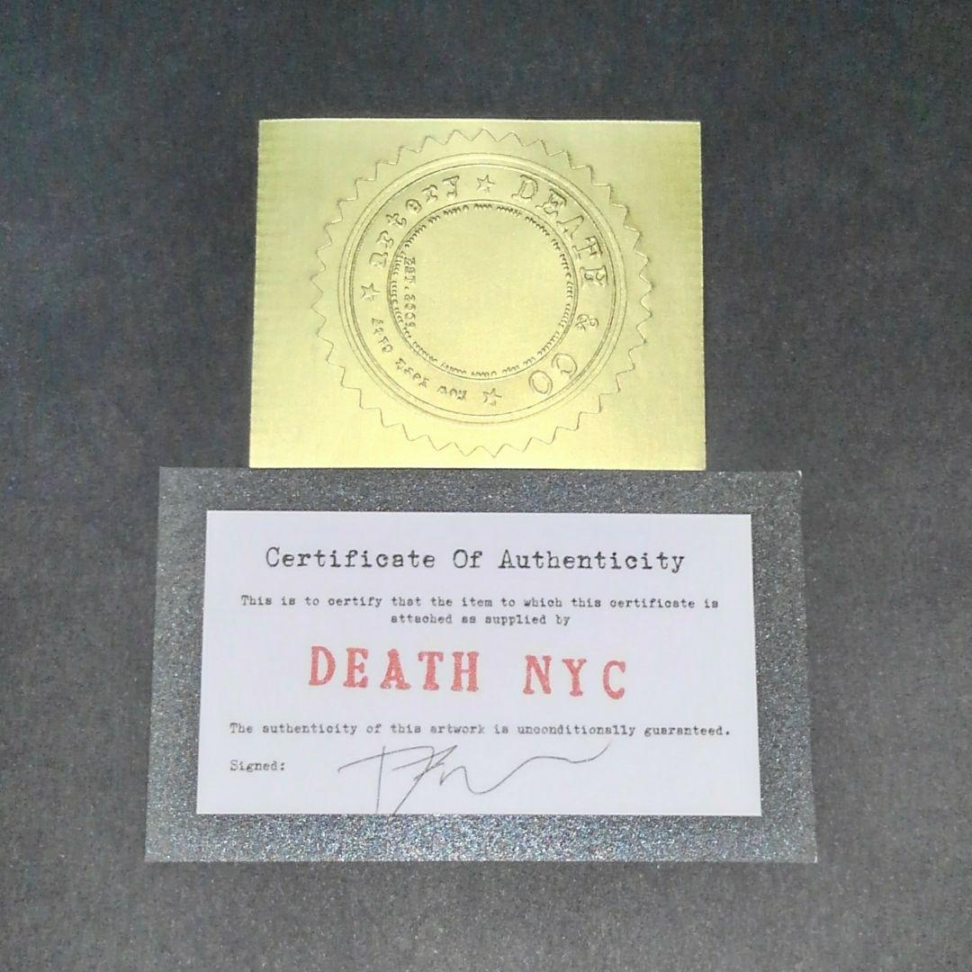 DEATH NYC　スヌーピー　アートポスター　極美品／未使用　エディション