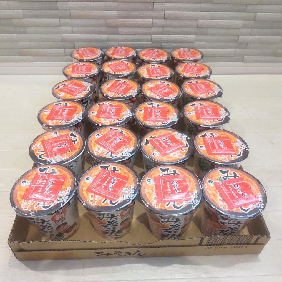 みそきん 2ケース 24個 カップラーメン 濃厚味噌ラーメン ヒカキン