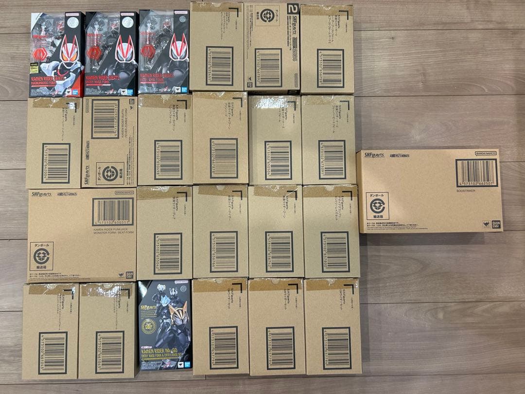 フィギュアーツ　仮面ライダーギーツ　コンプリートセット