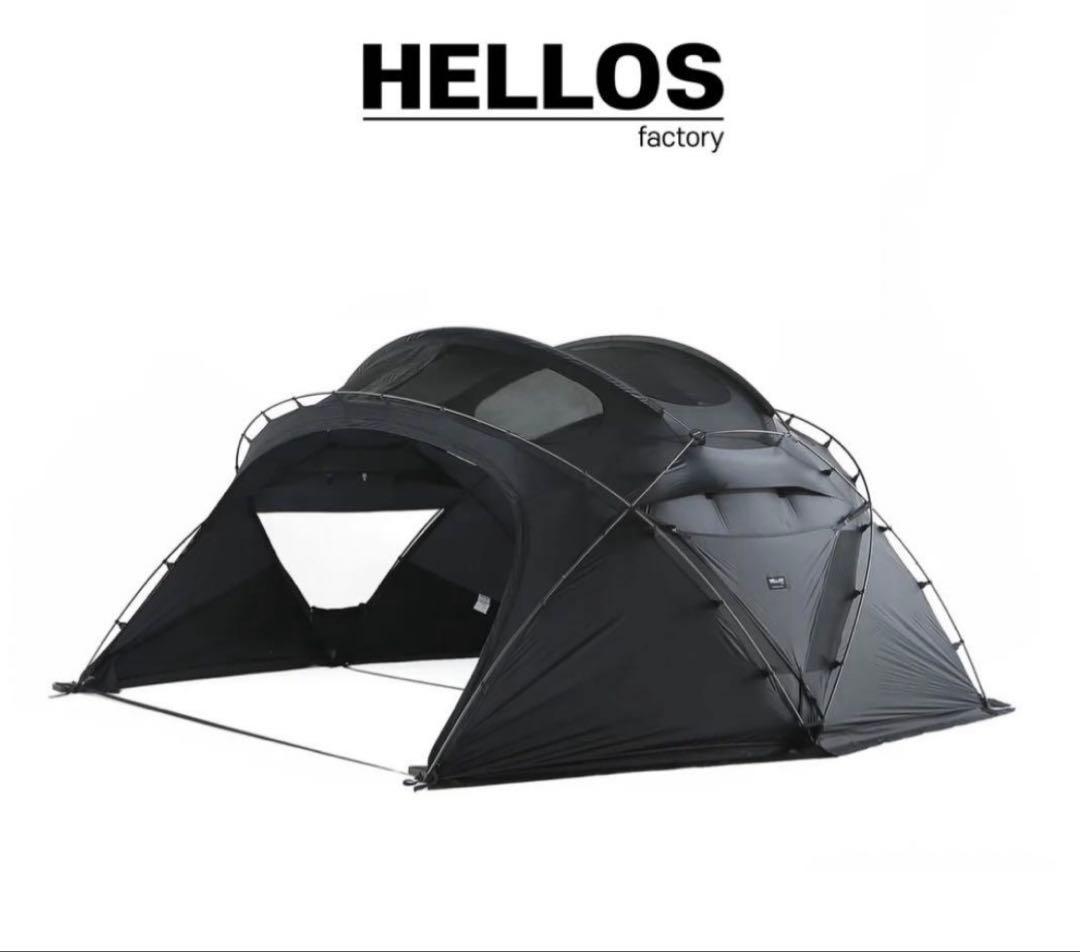 HELLOS Snail Shelter（本体）-BLACK テント
