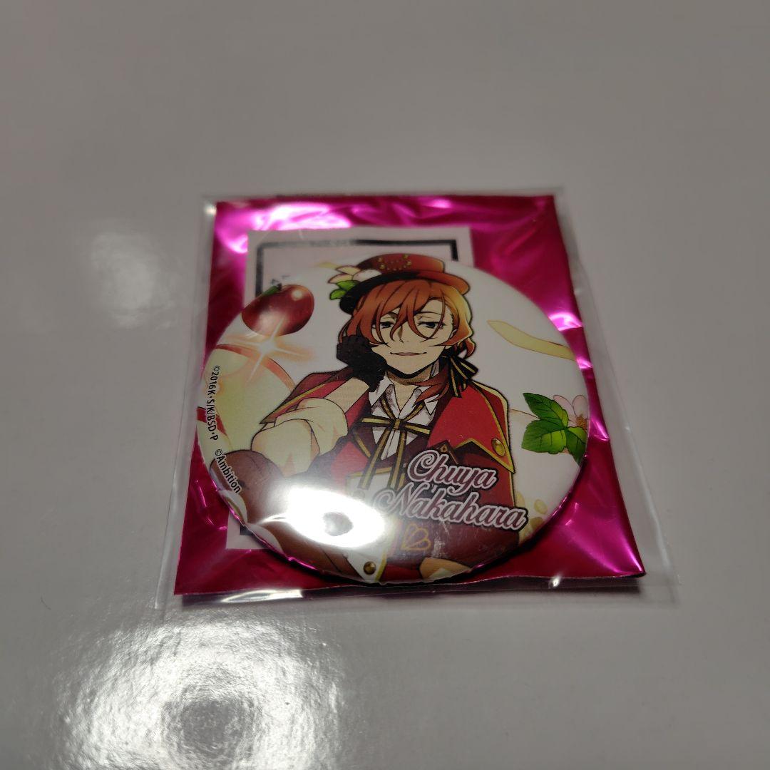 文豪ストレイドッグス　文スト コラボカフェ本舗 迷ヰ犬怪奇譚　 缶バッジ 中原