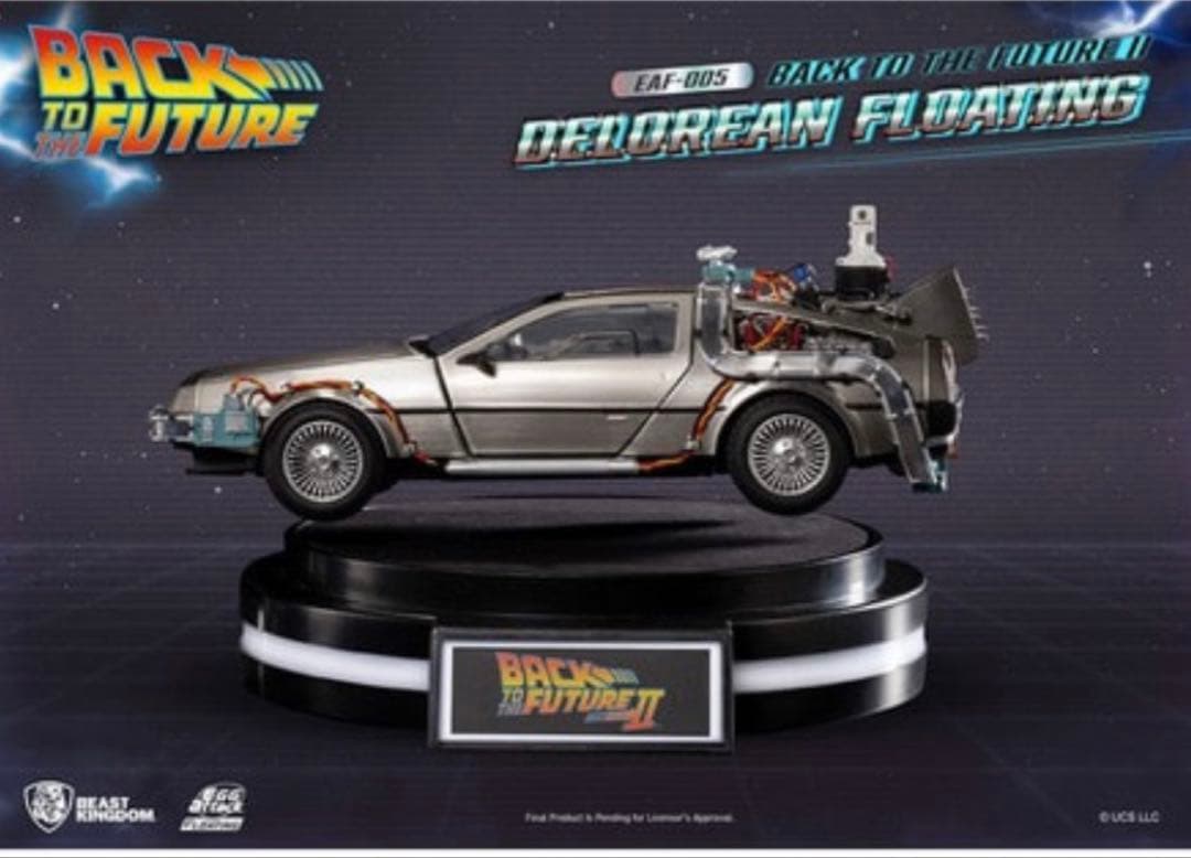 バックトゥザフューチャー デロリアン 1/20 ホバリング kids logic