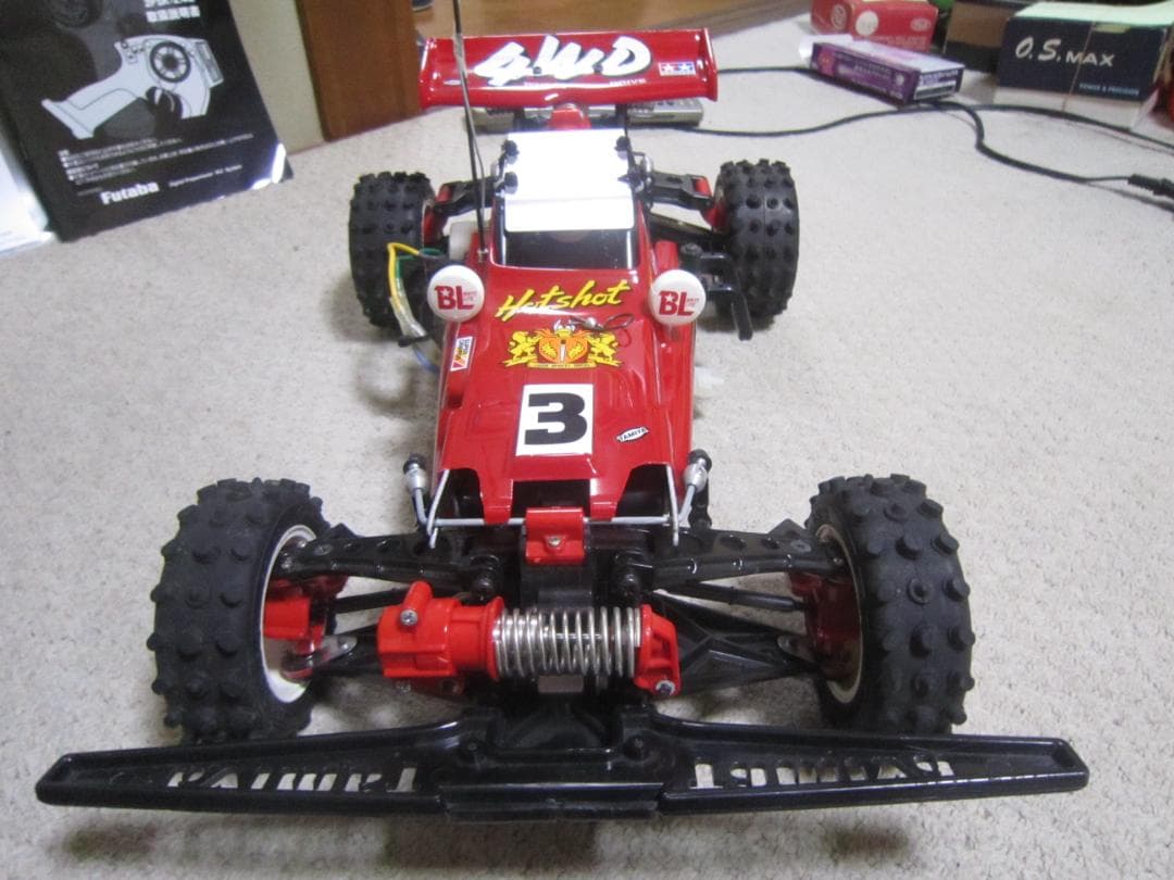 かっちゃん　1/10 完全動作品 ホットショット 2.4GHz 動作保証